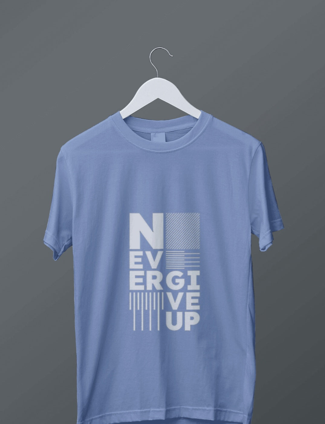 Never Give Up Oversized T-Shirt