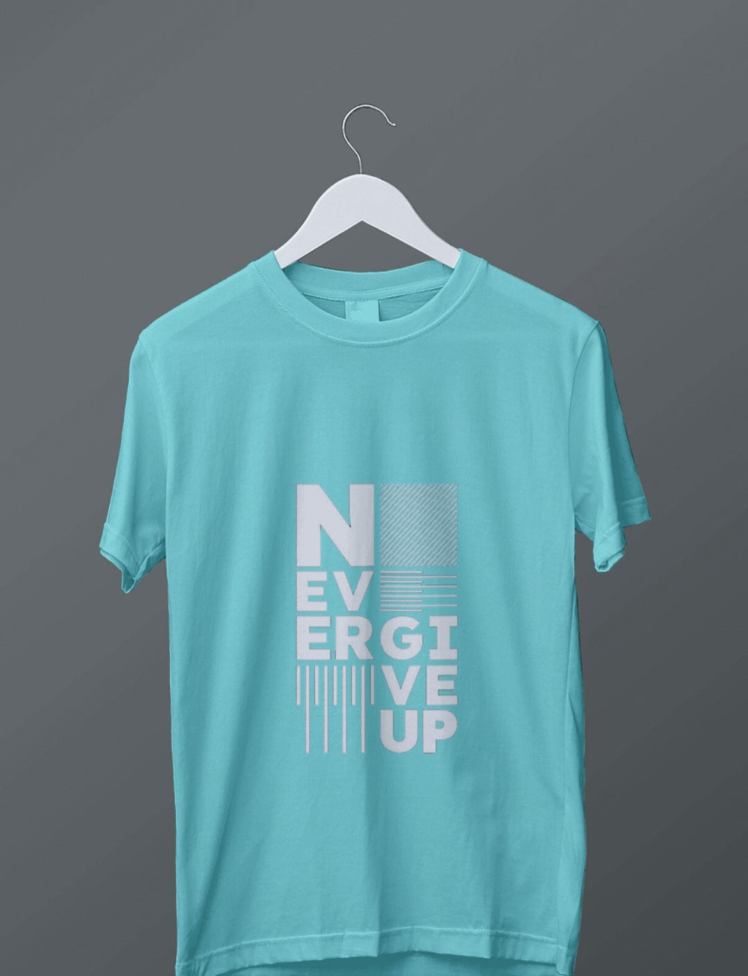 Never Give Up Oversized T-Shirt